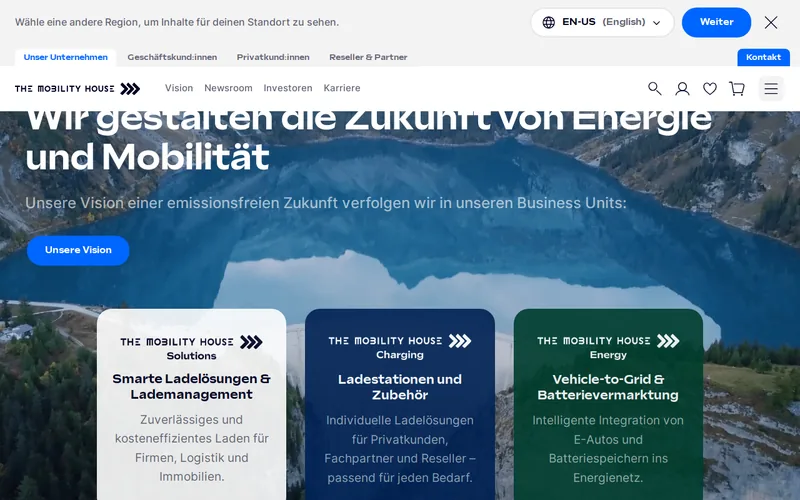 Website snapshot for The Mobility House