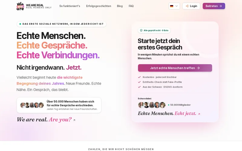 Website snapshot for Tribe