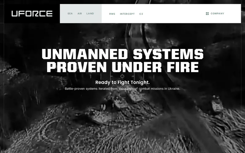 Website snapshot for Uforce