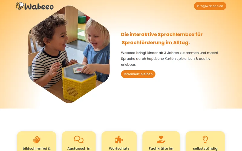 Website snapshot for Wabeeo