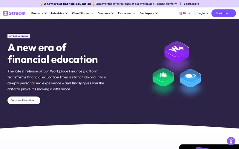Website snapshot for Wagestream
