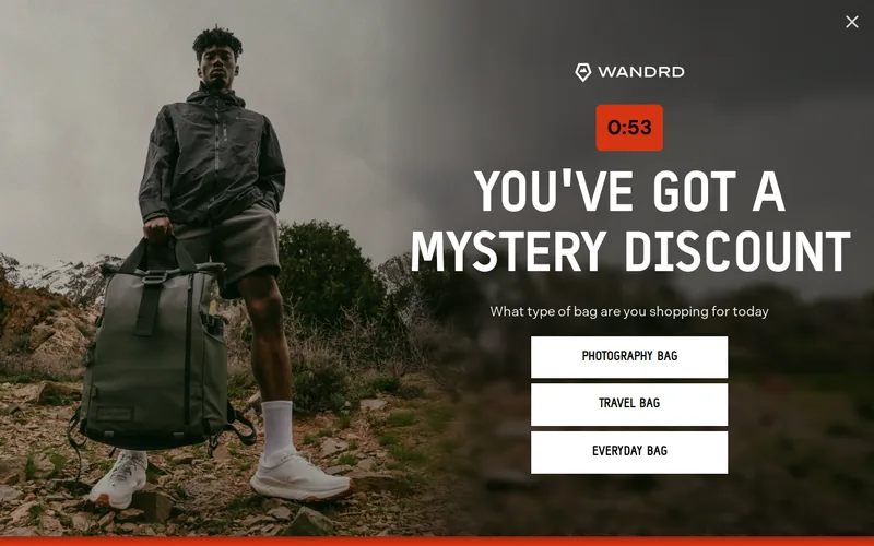 Website snapshot for Wandrd