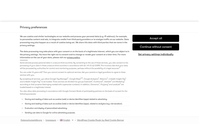 Website snapshot for Wiethe Content GmbH