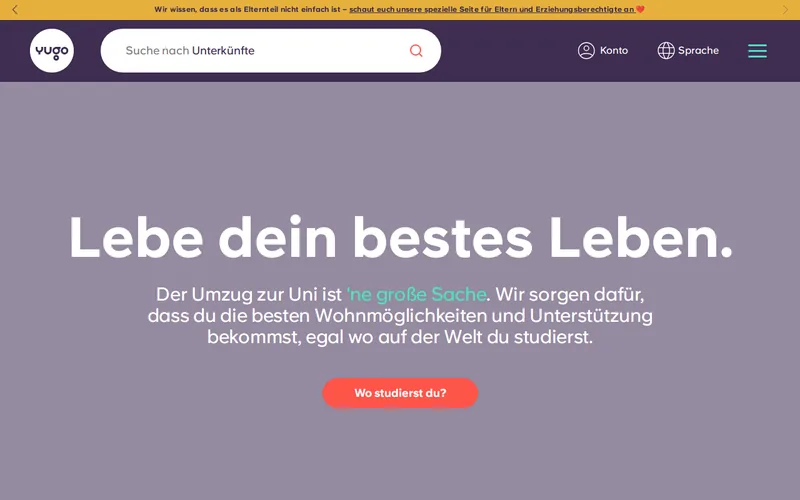 Website snapshot for Yugo