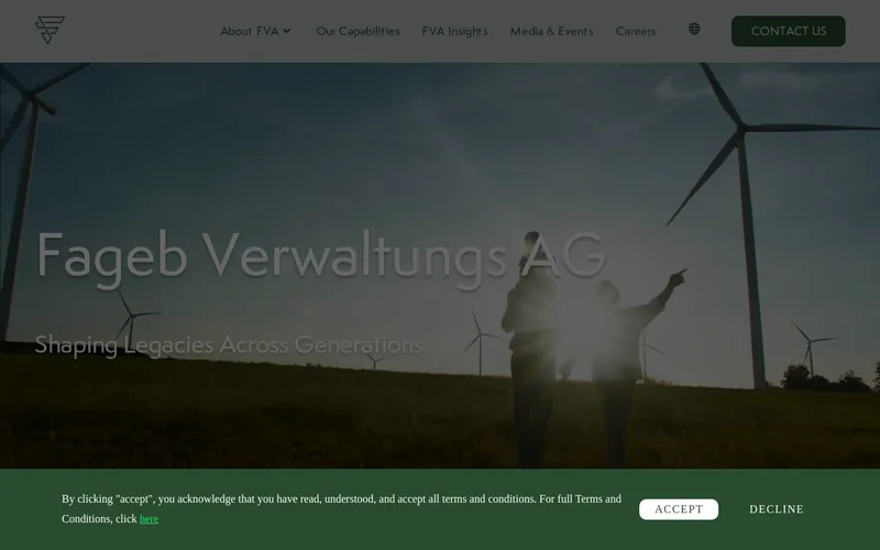 Website snapshot for FAGEB