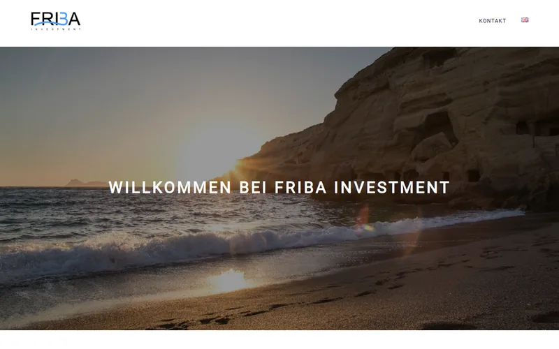 Website snapshot for FRIBA Investment