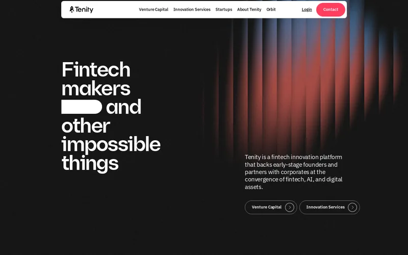Website snapshot for Tenity Group AG