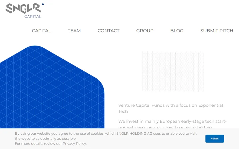 Website snapshot for SNGLR Capital AG