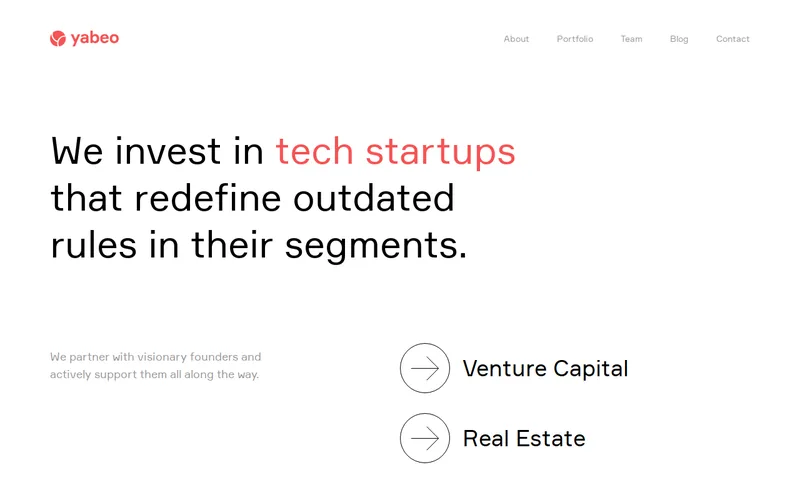 Website snapshot for Yabeo