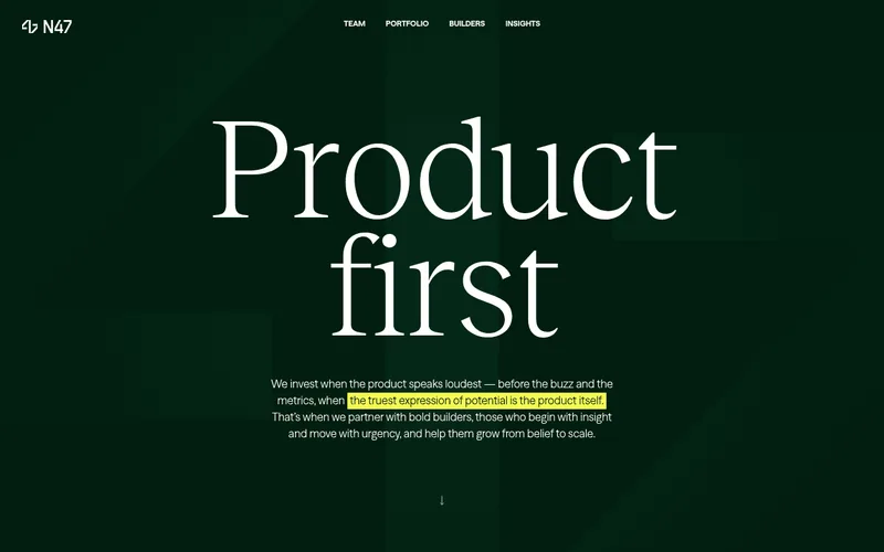 Website snapshot for n47