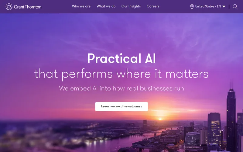 Website snapshot for Grant Thornton AG