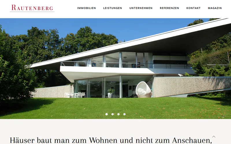 Website snapshot for Rautenberg & Company GmbH