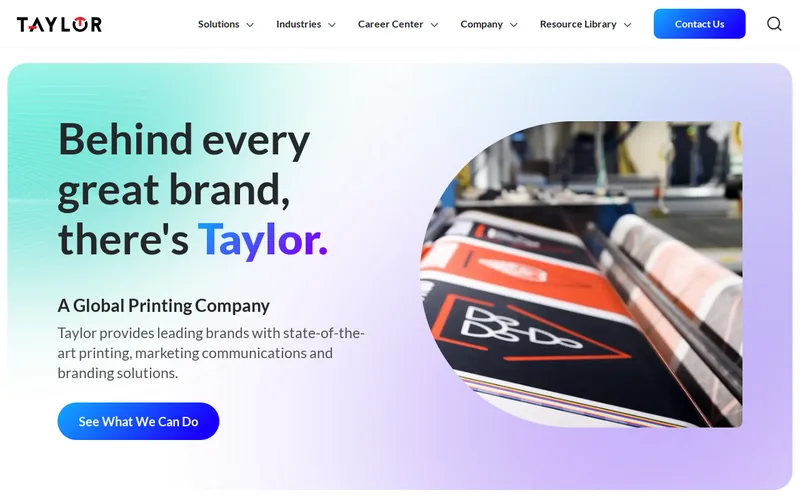 Website snapshot for Taylor Wessing Partnerschaftsgesellschaft mbB
