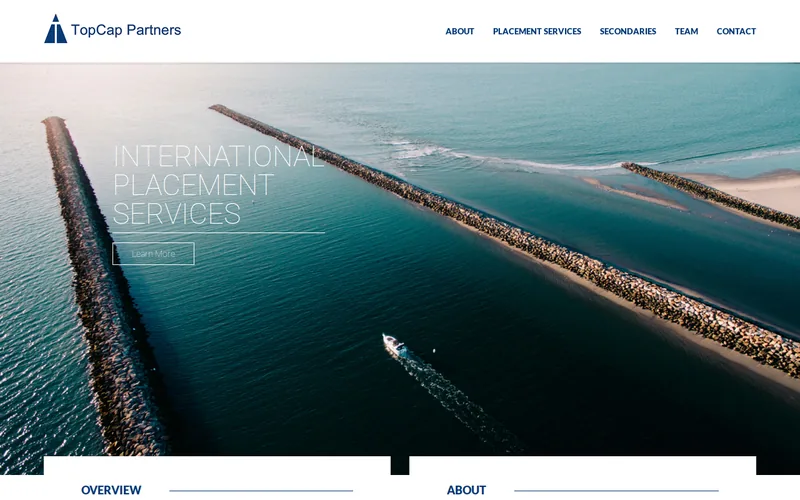 Website snapshot for TopCap Partners Europe GmbH