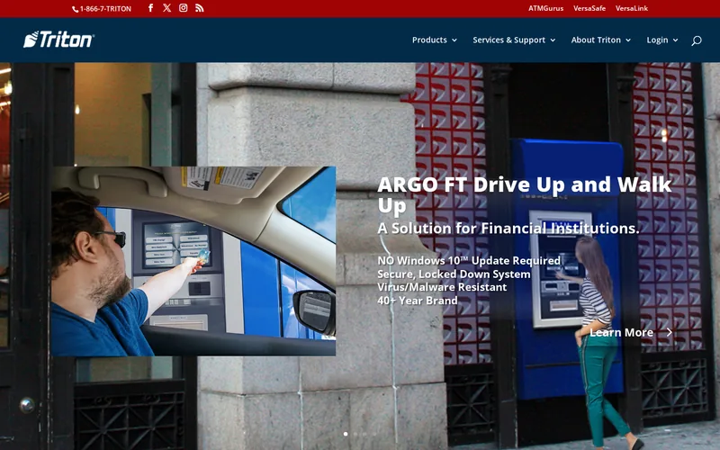 Website snapshot for Triton Beratungsgesellschaft GmbH