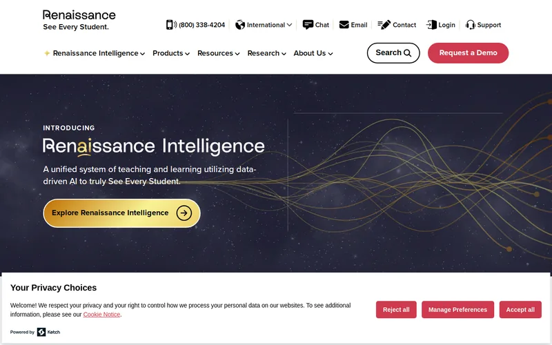Website snapshot for Renaissance Anlagestiftung