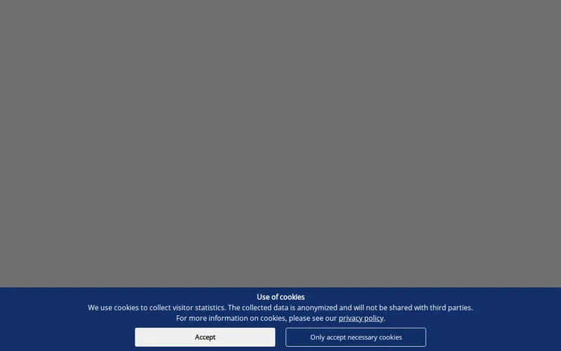 Website snapshot for University of Göttingen